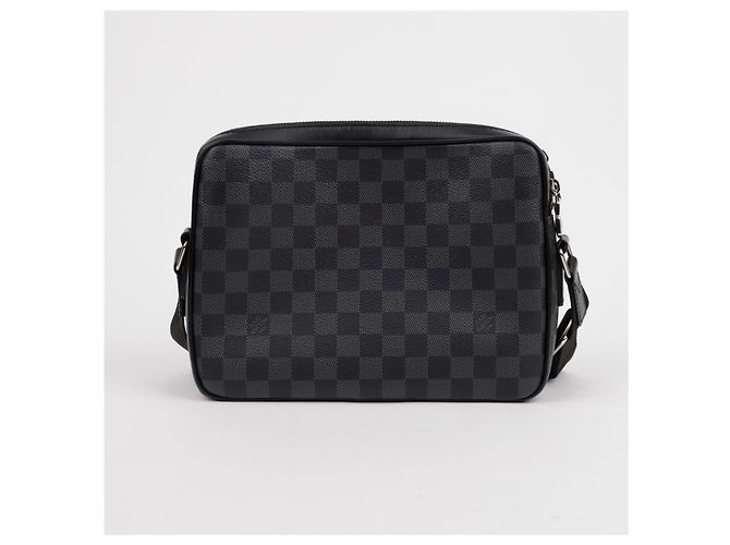 Louis Vuitton Borsa a tracolla Troca de PM Messenger Shoulder Crossbody Bag Nero - vista 3
