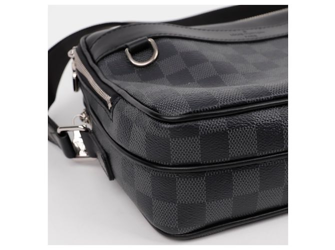 Louis Vuitton Borsa a tracolla Troca de PM Messenger Shoulder Crossbody Bag Nero - vista 8