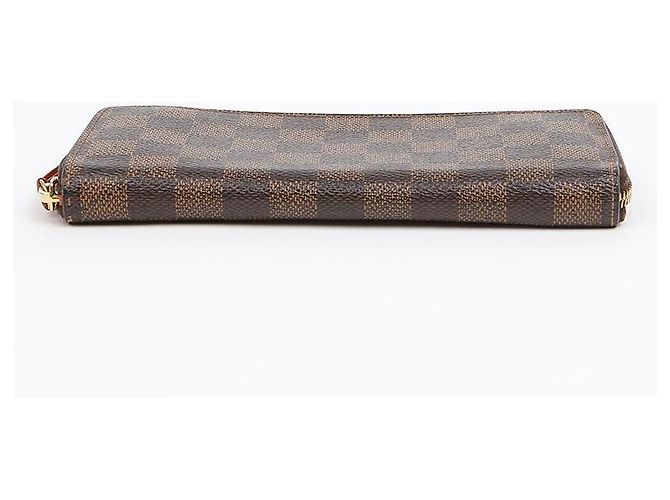Louis Vuitton Clemence Wallet Damier Ebène Canvas Long Wallet Cherry Brown Braun - Ansicht 6