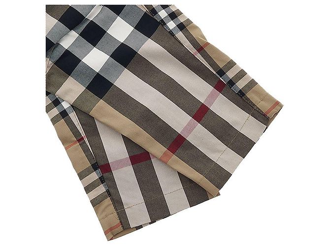 Burberry Pantaloni cargo Gordon in cotone a quadri contrastanti Multicolore - vista 6