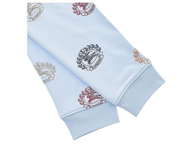 Burberry Bedruckte Baumwollhose für Jungen SIDNEY JOG EKD Weiß - Ansicht 5