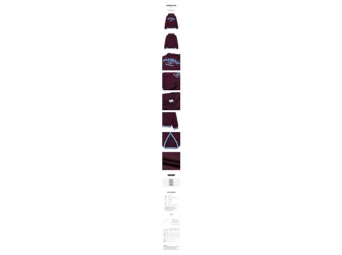 Burberry Moletom de algodão com gráfico Talbot College Preto - vista 11