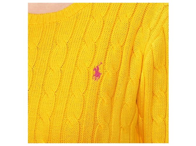 Ralph Lauren Strickware für Kinder YELLOW (Erwachsenengröße verfügbar) Golden - Ansicht 7