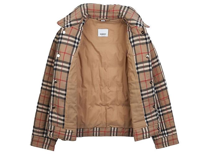 Burberry Gideon Check Steppjacke aus Nylon Mehrfarben - Ansicht 10