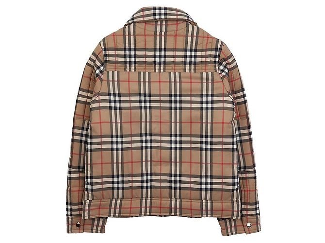 Burberry Gideon Check Steppjacke aus Nylon Mehrfarben - Ansicht 2