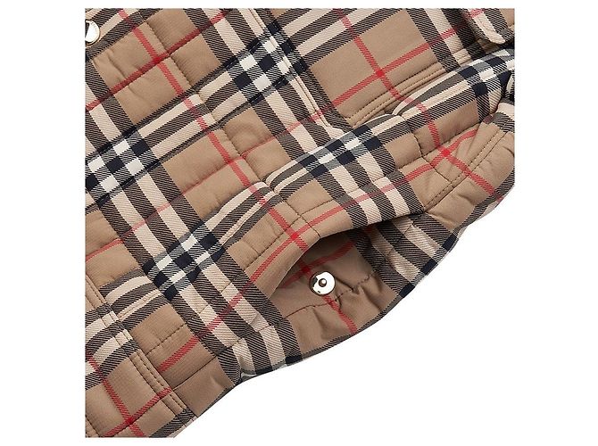 Burberry Gideon Check Steppjacke aus Nylon Mehrfarben - Ansicht 8
