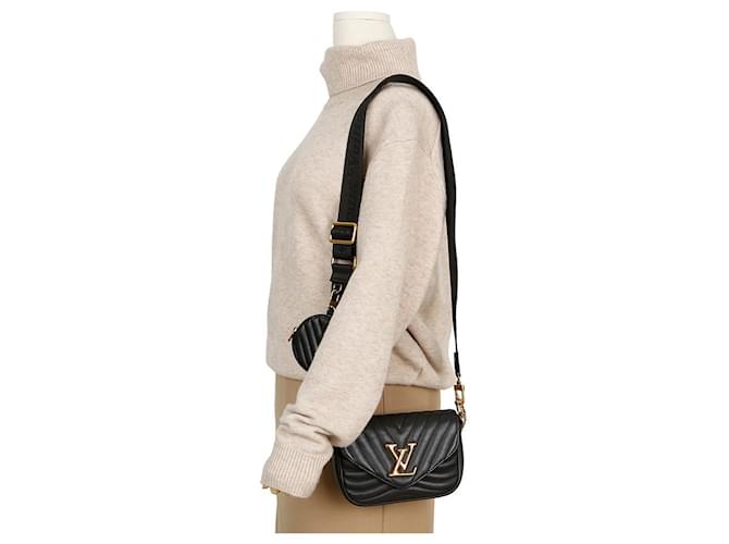 Louis Vuitton Borsa a tracolla multi pochette New Wave Nero - vista 11