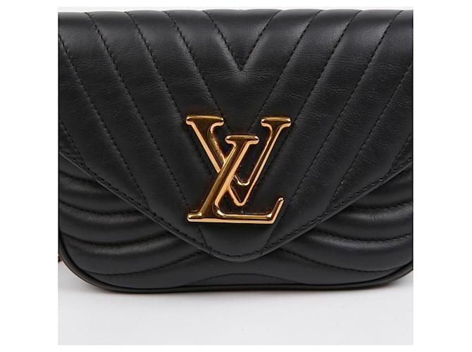Louis Vuitton Borsa a tracolla multi pochette New Wave Nero - vista 2