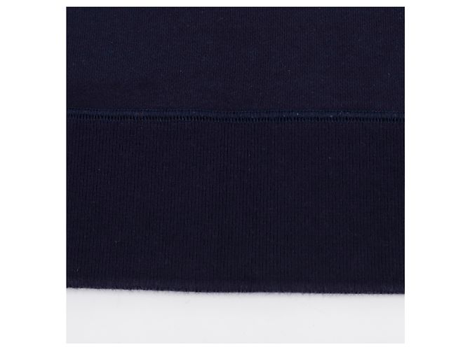 Thom Browne Classic Engineered Sweatshirt mit diagonalen Streifen für Herren Navy Blau - Ansicht 11