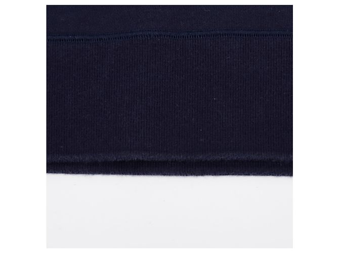 Thom Browne Classic Engineered Sweatshirt mit diagonalen Streifen für Herren Navy Blau - Ansicht 7