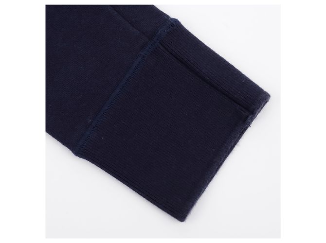Thom Browne Classic Engineered Sweatshirt mit diagonalen Streifen für Herren Navy Blau - Ansicht 9