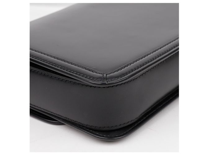 Saint Laurent Borsa a tracolla Sorellino Medium Black con finiture dorate Nero - vista 7