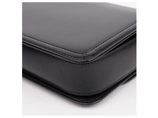 Saint Laurent Borsa a tracolla Sorellino Medium Black con finiture dorate Nero - vista 8