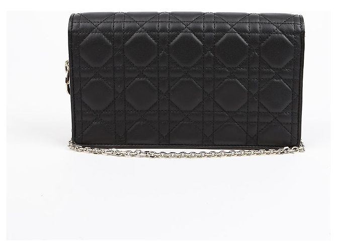 Dior Borsa a tracolla Lady Pouch Nero - vista 2