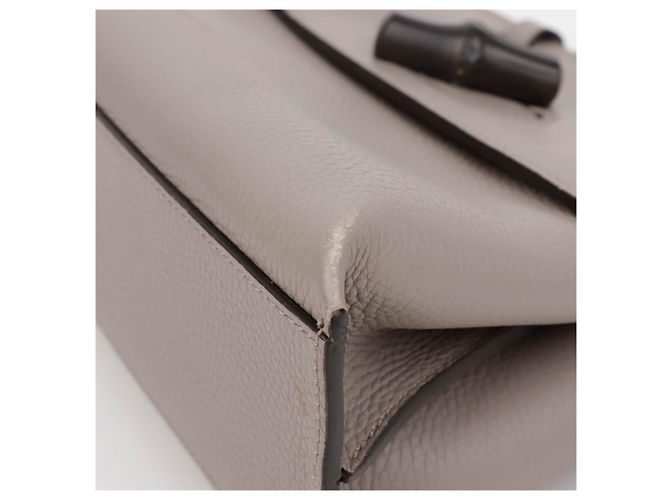 Bamboo Gucci Borsa tote a spalla in bambù Marrone - vista 12
