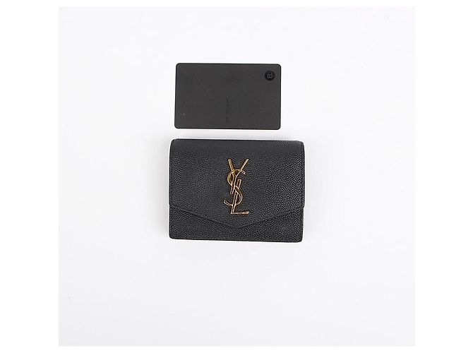 Saint Laurent Cartera de acordeón Uptown Negro - vista 11
