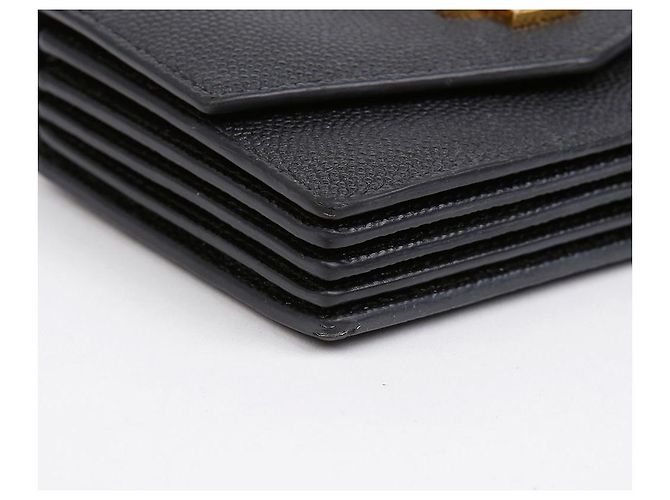Saint Laurent Cartera de acordeón Uptown Negro - vista 7