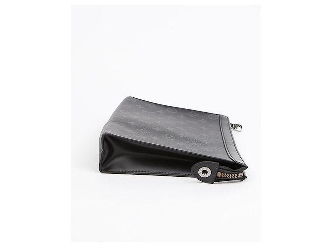 Louis Vuitton Pochette Voyage MM Clutch Nero - vista 3