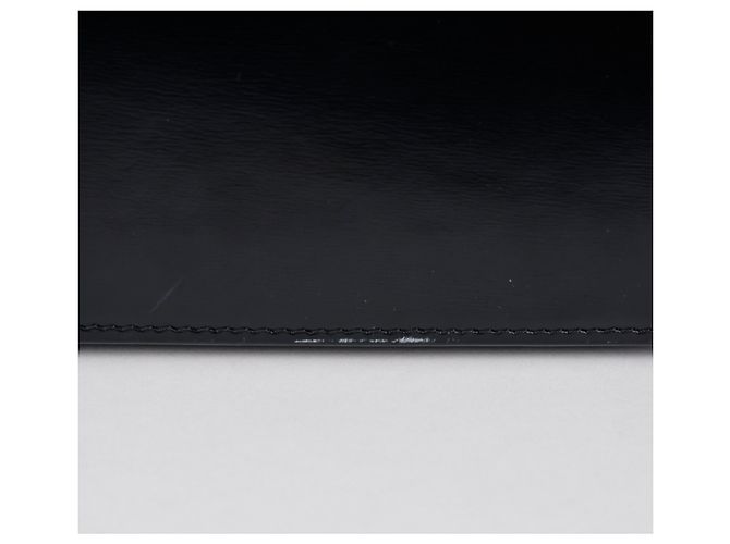 Céline Bolso de hombro Tin Triope para mujer en piel de becerro brillante negro - vista 4