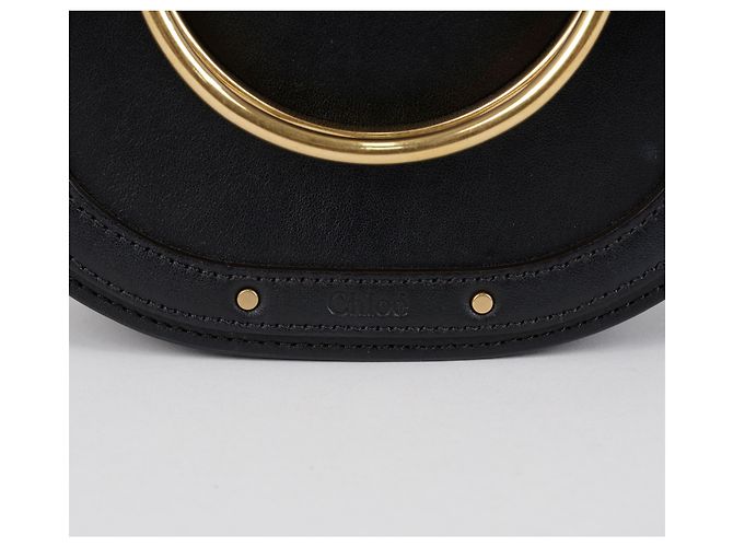 Chloé Piccola borsa tote e borsa a tracolla Nile in pelle nera Nero - vista 2