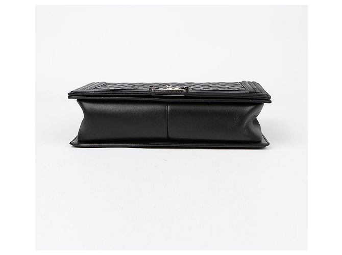Chanel Borsa a tracolla Boy Large per ragazzo Nero - vista 6