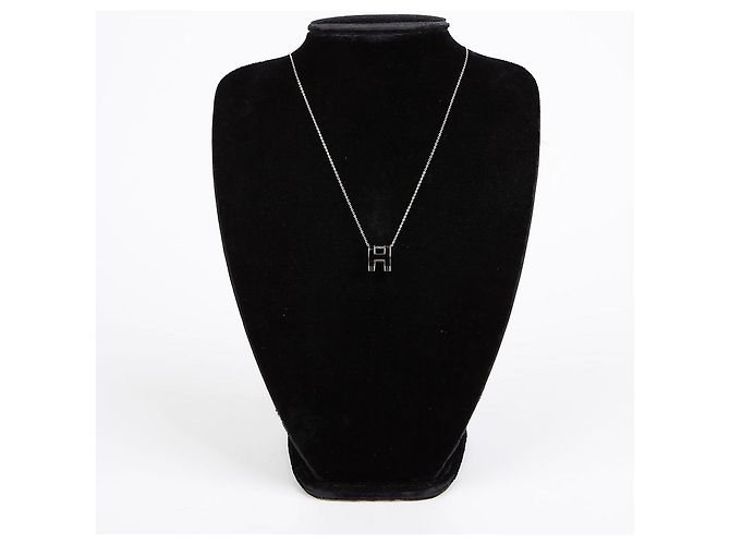 Hermès Collier avec pendentif Popashu Noir - vue 2