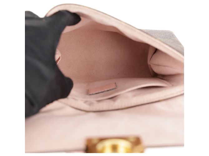 Louis Vuitton Monogram Rocky BB Leder Tote Schultertasche Rose Powder Pink - Ansicht 14