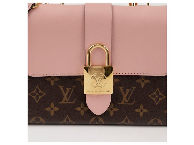 Louis Vuitton Monogram Rocky BB Leder Tote Schultertasche Rose Powder Pink - Ansicht 2