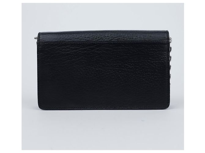 Maison Martin Margiela Portafoglio con catena e cuciture Nero - vista 3