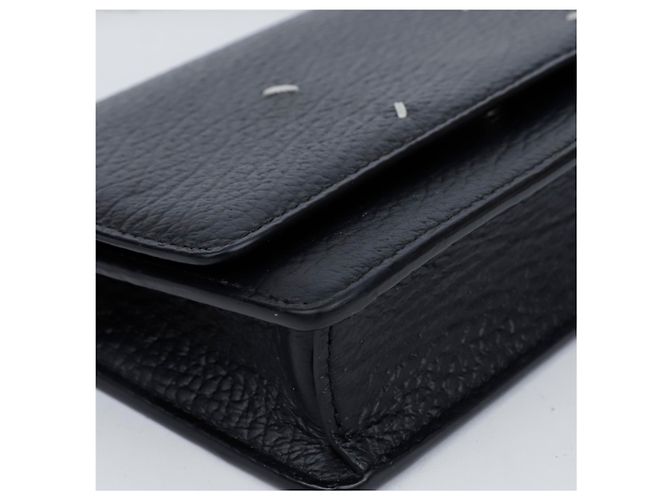 Maison Martin Margiela Portafoglio con catena e cuciture Nero - vista 5