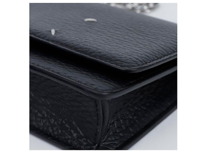 Maison Martin Margiela Portafoglio con catena e cuciture Nero - vista 7