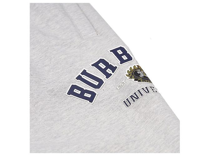 Burberry Pantaloni in cotone per bambina BONNY VARSITY Argento - vista 5