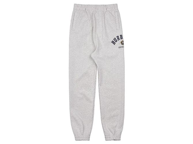 Burberry Pantaloni in cotone per bambina BONNY VARSITY Argento - vista 9