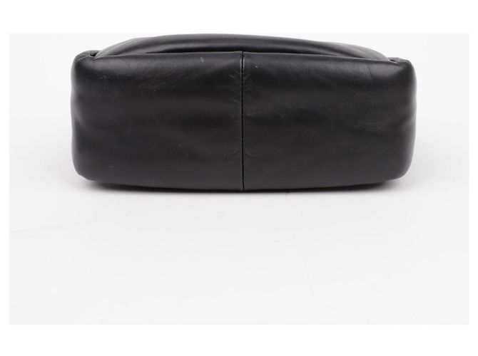 Prada Bolsa Tote de couro napa acolchoado macio preto - vista 7