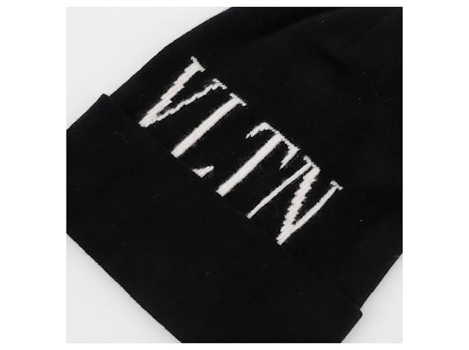 Valentino Berretto Logo Nero - vista 4