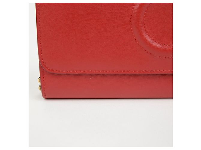 Salvatore Ferragamo Borsa a tracolla portafoglio Gancini Rossa Rosso - vista 2