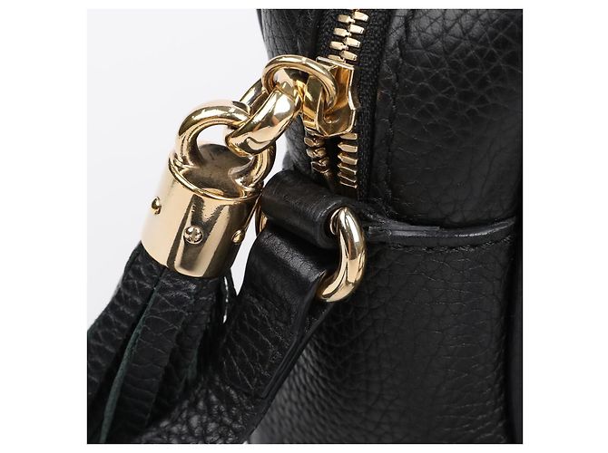 Gucci Borsa a tracolla in pelle Disco Soho Nero - vista 13
