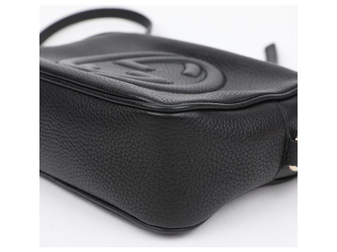 Gucci Borsa a tracolla in pelle Disco Soho Nero - vista 9