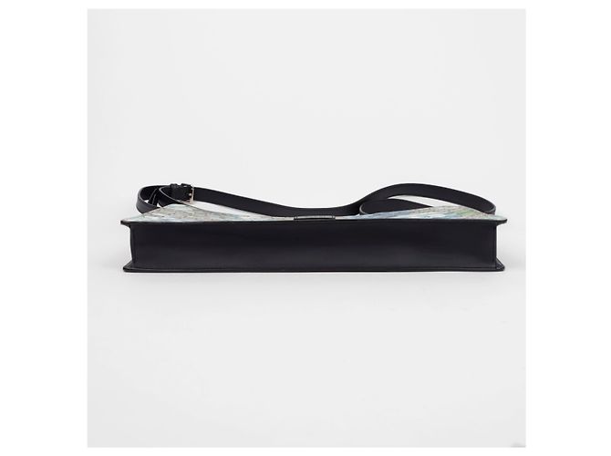 Gucci Clutch a tracolla GG Bloom Blu - vista 8