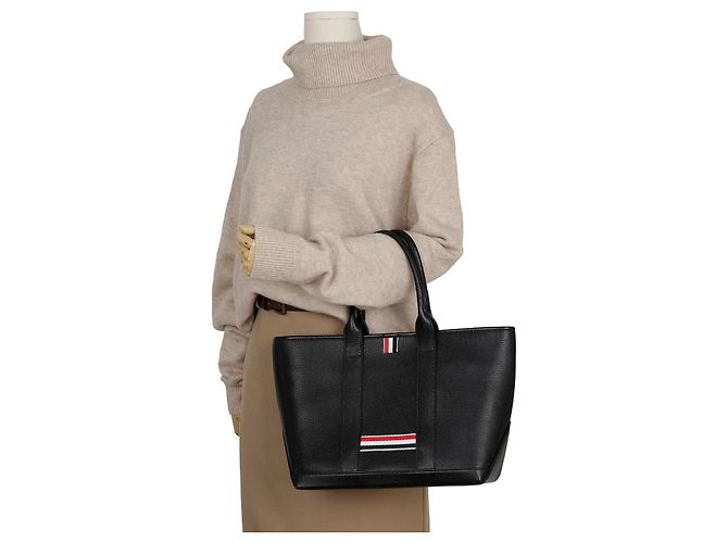 Thom Browne Petit sac cabas Tool Noir - vue 15