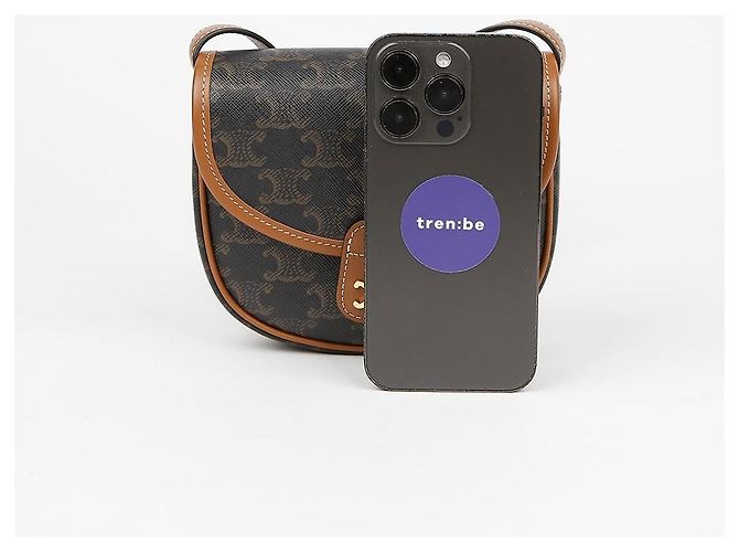 Céline Mini Borsa a Tracolla Crossbody Multicolore - vista 6