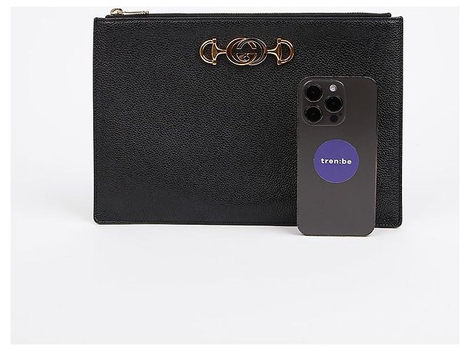 Gucci Clutch Jumi Nero - vista 9