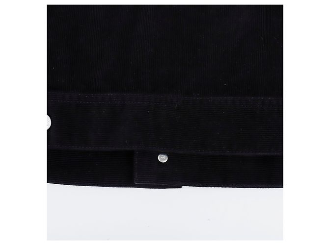 16 Céline Giacca Trucker in velluto a coste da uomo Nero - vista 12