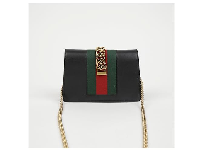 Gucci Mini Borsa a Spalla e a Tracolla con Catena Multicolore - vista 4