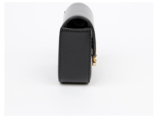 Céline Borsa a tracolla Claude Mini Nero - vista 5