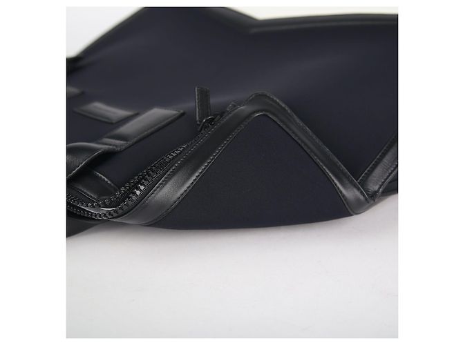 Alexander Mcqueen Borsa Tote da Viaggio in Nylon Blu Navy - vista 6