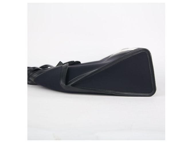 Alexander Mcqueen Borsa Tote da Viaggio in Nylon Blu Navy - vista 7