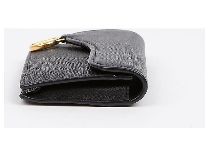 Saddle Dior Sattelklappen-Kartenetui Schwarz - Ansicht 5