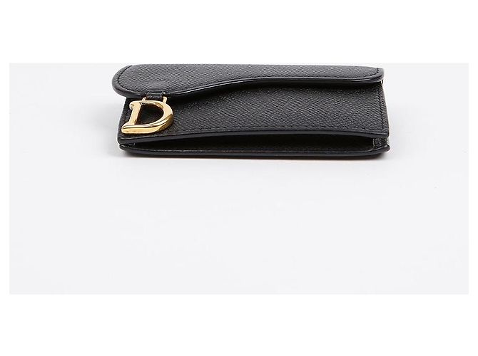 Saddle Dior Sattelklappen-Kartenetui Schwarz - Ansicht 6