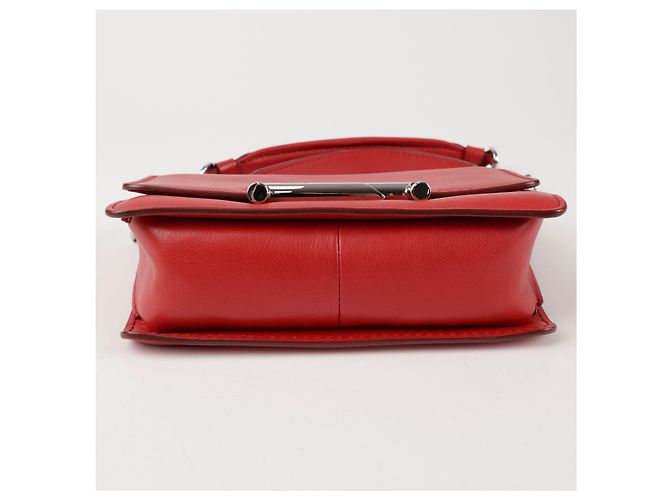 Tod's Borsa a tracolla con catena in pelle Rossa Rosso - vista 6